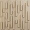 Ekena Millwork 19 5/8in. W x 19 5/8in. H Staggered Brick EnduraWall Decorative 3D Wall Panel Covers 2.67 Sq. Ft. WP20X20SBGBE - alternate 1